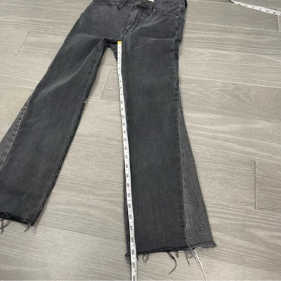 Madewell Cali Demi Boot Jeans in Hollindale Wash: Gusset Edition AA608 Ankle 24