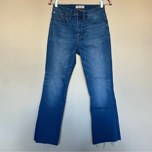 Madewell Cali Demi-Boot Jeans in Kemper Wash: Back-Seam Edition