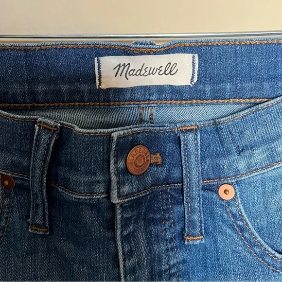 Madewell Cali Demi-Boot Jeans in Kemper Wash: Back-Seam Edition
