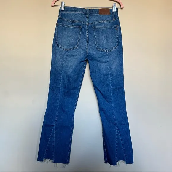 Madewell Cali Demi-Boot Jeans in Kemper Wash: Back-Seam Edition