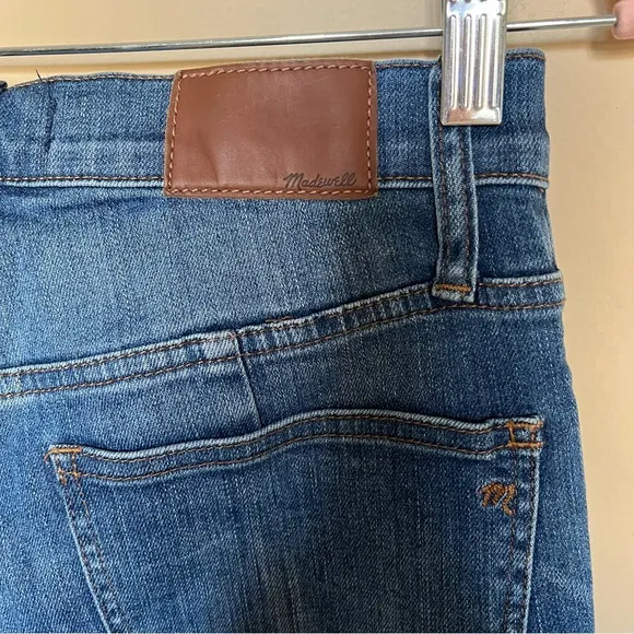 Madewell Cali Demi-Boot Jeans in Kemper Wash: Back-Seam Edition