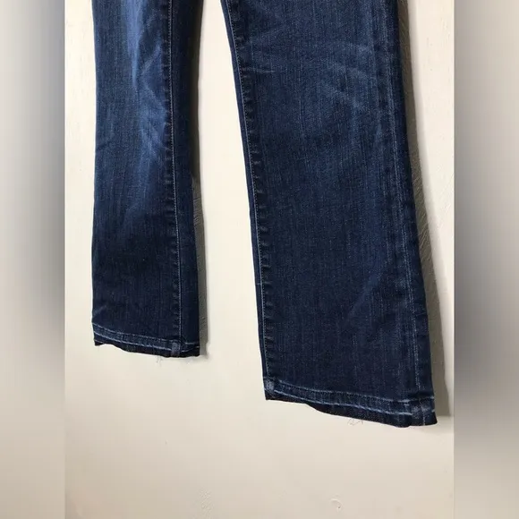Madewell Cali Demi-Boot Jeans In Mitchell Wash Drop-Hem Edition Size 26