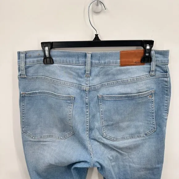 MADEWELL Cali Demi-Boot Jeans in Quince Wash: Button-Front Edition // 29