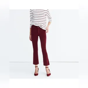 MADEWELL 🥀Cali Demi-Boot Jeans in Velvet🥀