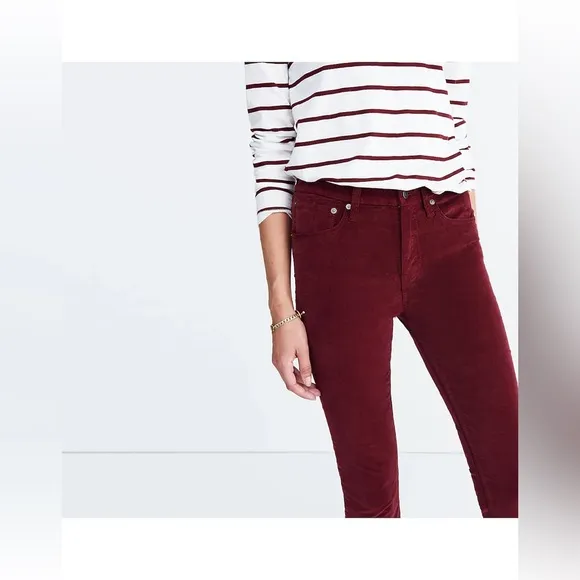 MADEWELL 🥀Cali Demi-Boot Jeans in Velvet🥀