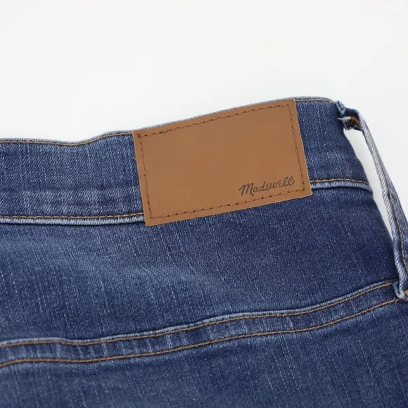MADEWELL Cali Demi-Boot Jeans Preston Wash Raw-Hem Edition