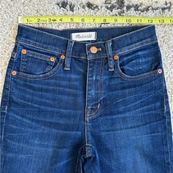 Madewell | Cali Demi Boot Jeans, Released Hem, Mitchell Wash, Size 24