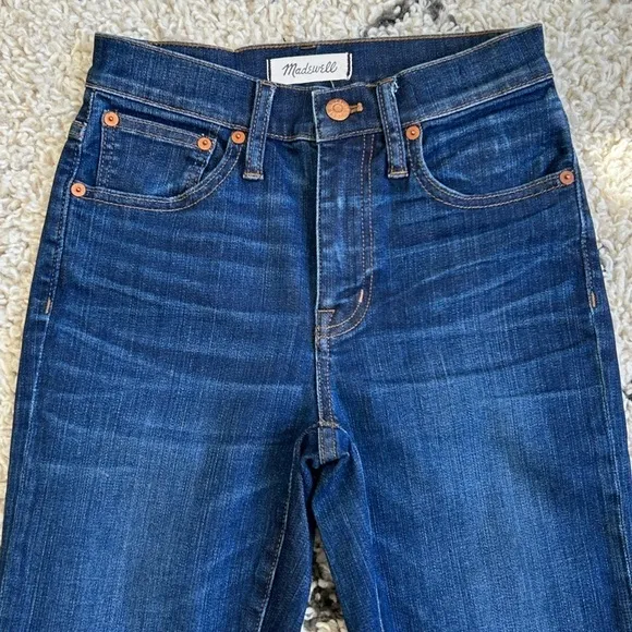 Madewell | Cali Demi Boot Jeans, Released Hem, Mitchell Wash, Size 24