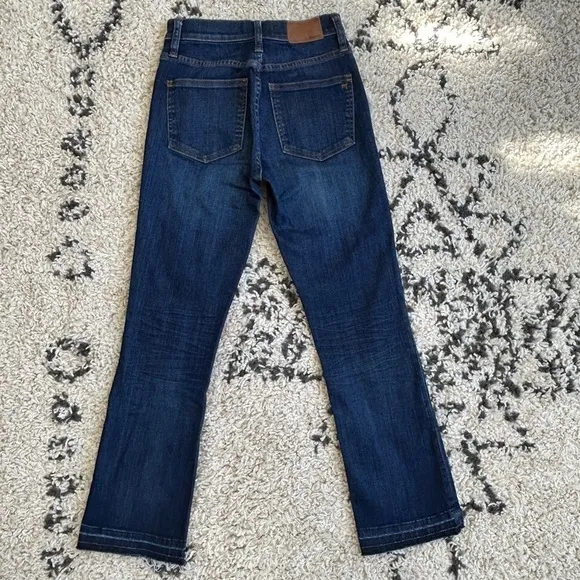 Madewell | Cali Demi Boot Jeans, Released Hem, Mitchell Wash, Size 24