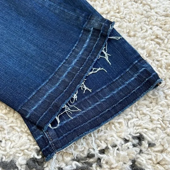 Madewell | Cali Demi Boot Jeans, Released Hem, Mitchell Wash, Size 24