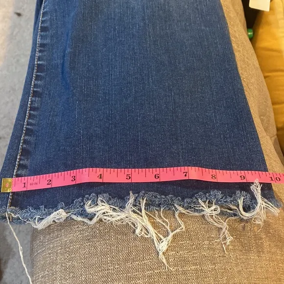 MADEWELL Cali Demi-Boot Women's Jean Preston Wash Raw-Hem Edition Size 37/3X