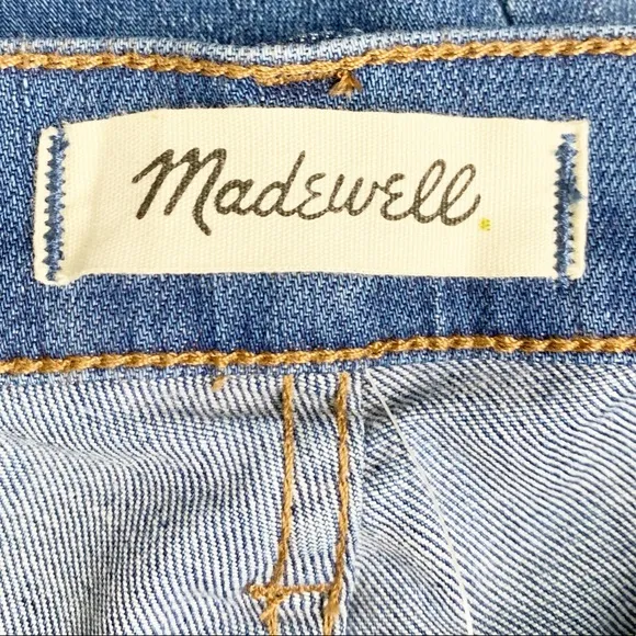 Madewell Kemper Wash Cali Demi Boot Jeans 24