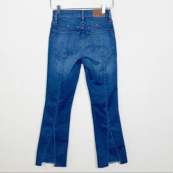 Madewell Kemper Wash Cali Demi Boot Jeans 24