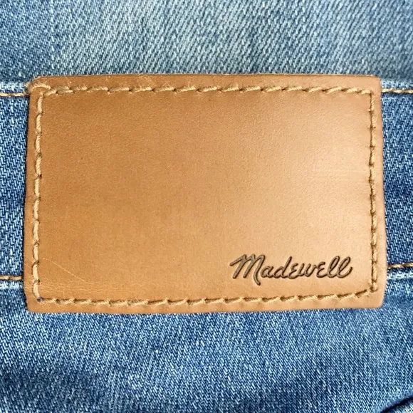 Madewell Kemper Wash Cali Demi Boot Jeans 24