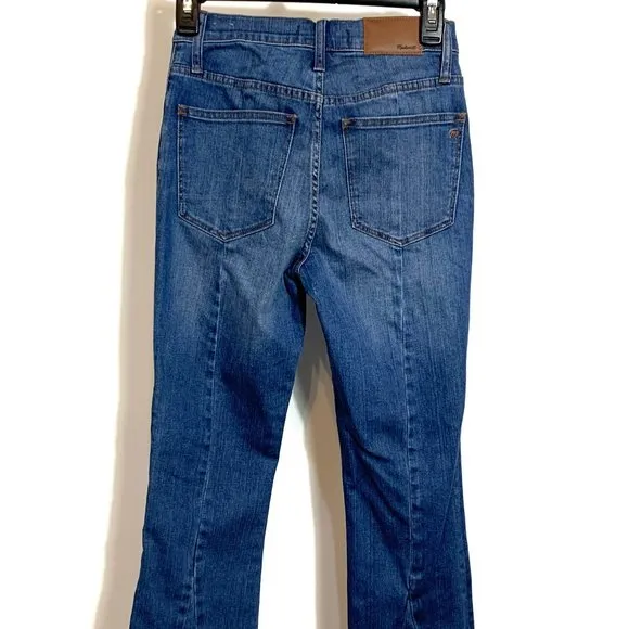 Madewell NWT Cali Demi Boot Back Seam Edition Jeans Size 25