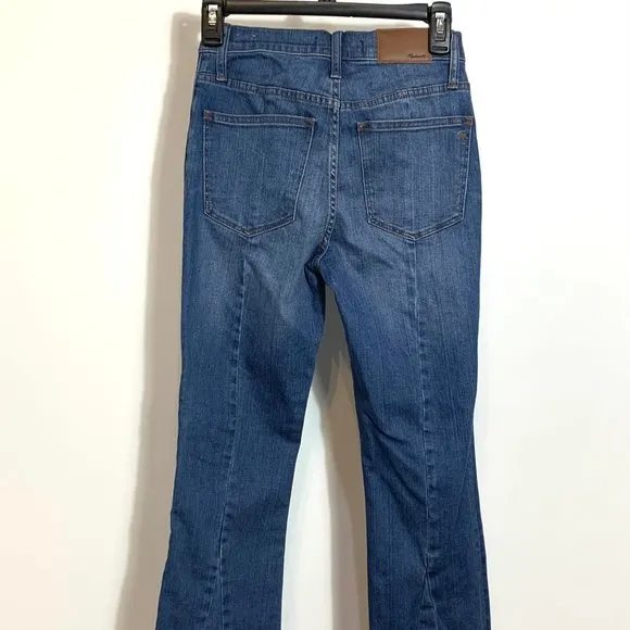Madewell NWT Cali Demi Boot Back Seam Edition Jeans Size 25