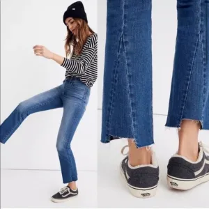 Madewell NWT Cali Demi Boot Back Seam Edition Jeans Size 25
