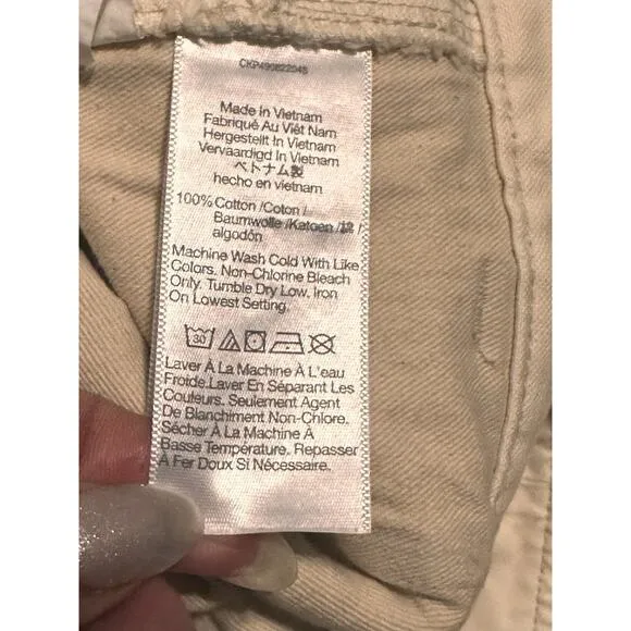 Madewell Pants Mens 35x30 Beige Relaxed Straight Workwear Double Knee Utility