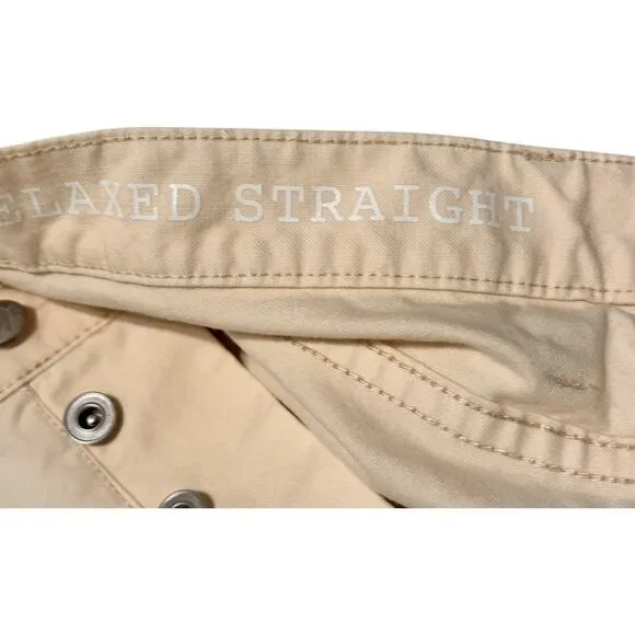Madewell Pants Mens 35x30 Beige Relaxed Straight Workwear Double Knee Utility