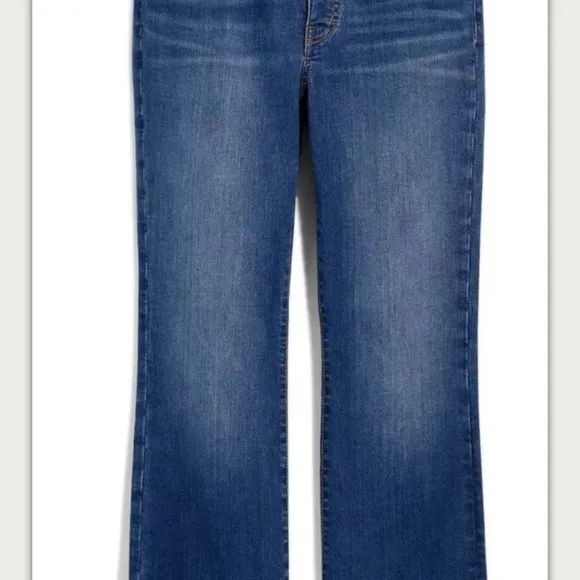 Madewell Raw Edge Edition Cali Demi Jeans Sz 37