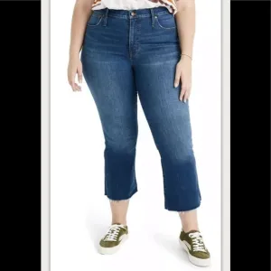 Madewell Raw Edge Edition Cali Demi Jeans Sz 37
