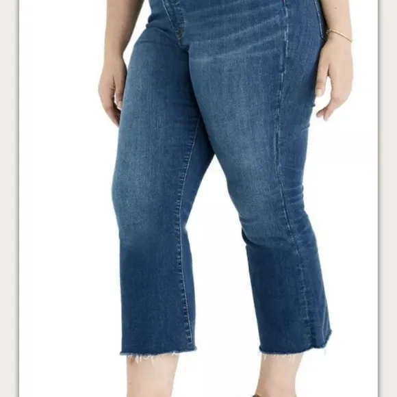Madewell Raw Edge Edition Cali Demi Jeans Sz 37