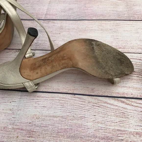 Manolo Blahnik Ankle Wrap Sandals