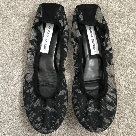Manolo Blahnik ballet flats
