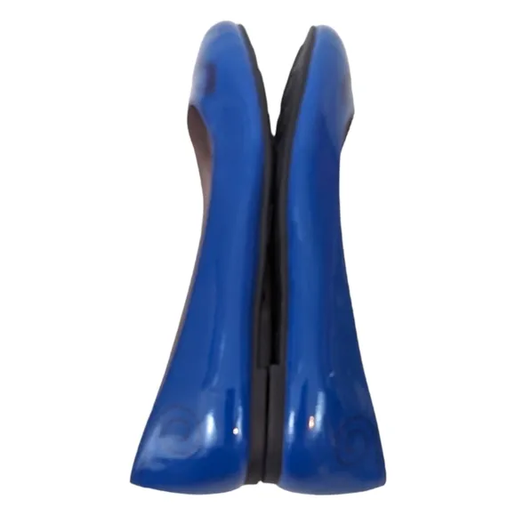 Marc by Marc Jacobs Mouse Ballet Flats NEW Womens 38 8 Blue Patent Leather