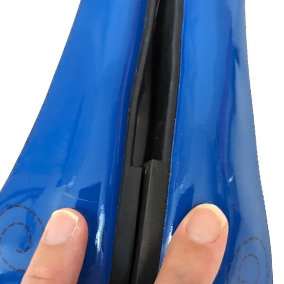 Marc by Marc Jacobs Mouse Ballet Flats NEW Womens 38 8 Blue Patent Leather