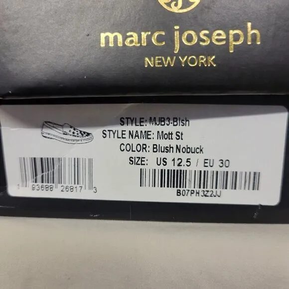 Marc Joseph New York Size 12.5 Kids (3 Pair) Nubuck Leather Loafer/Boots Bundle