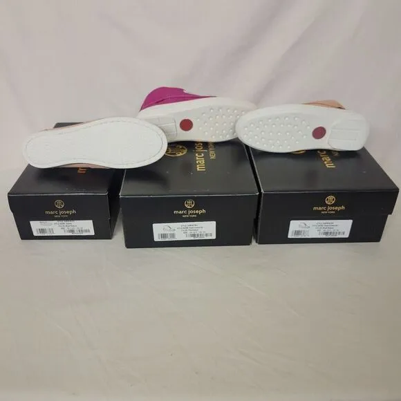 Marc Joseph New York Size 12.5 Kids (3 Pair) Nubuck Leather Loafer/Boots Bundle