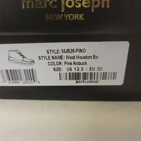 Marc Joseph New York Size 12.5 Kids (3 Pair) Nubuck Leather Loafer/Boots Bundle