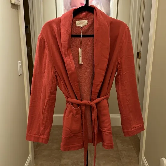 Marlen Jacket in Sundried Red - size:  X-Small