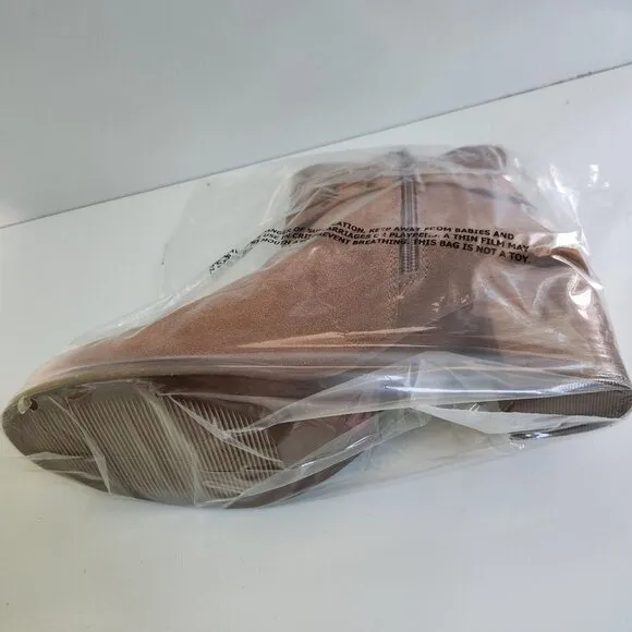 Matisse NIB Camryn Cognac Suede Ankle Boots Size 10W
