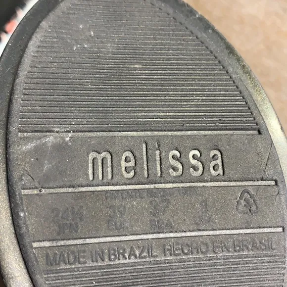 MELISSA X JASON WU Ultragirl Sweet Black Ballerina Flats 8