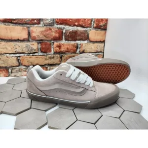 Men Sz 8.5 Vans Knu Skool Utility Mono Shoes Moon Rock Cool Grey Xi Ix