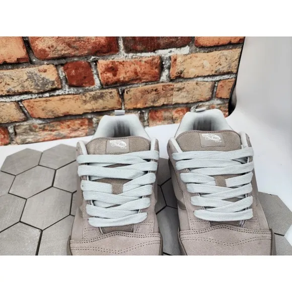 Men Sz 8.5 Vans Knu Skool Utility Mono Shoes Moon Rock Cool Grey Xi Ix