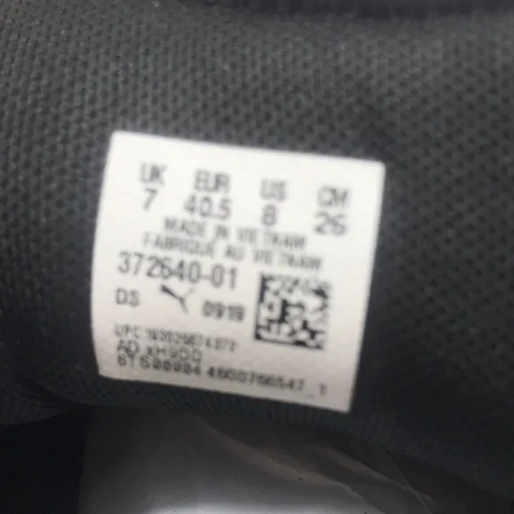 Men's Black Pacer Next Trail Sneakers  Unisex