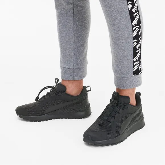 Men's Black Pacer Next Trail Sneakers  Unisex