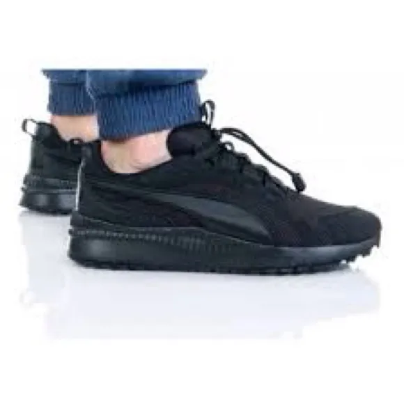Men's Black Pacer Next Trail Sneakers  Unisex