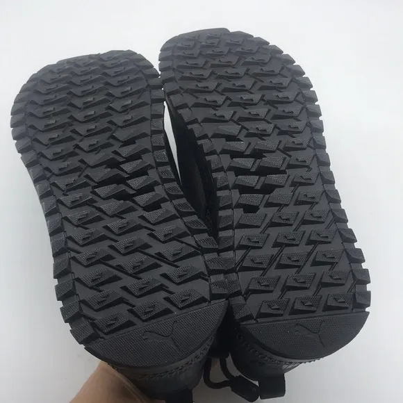 Men's Black Pacer Next Trail Sneakers  Unisex