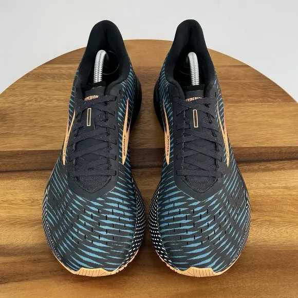 Mens Brooks Hyperion Tempo Blue Phantom Tempo Trail Running Sneakers Size 10 D