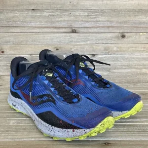 Mens Saucony Raz-Acid Peregrine 12 Blue Athletic Trail Sneakers Shoes Size 10 D‎