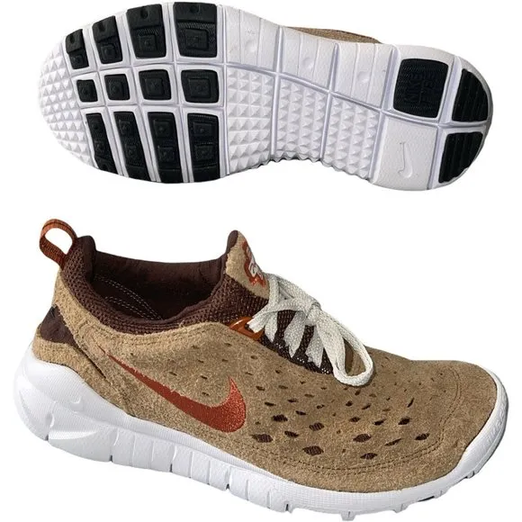 Men’s Sneakers Size 9.5 Nike Free Run Trail Dark Driftwood/Dark Russet CW5814200