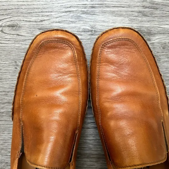Mephisto Cool Air Edlef Tan Leather Men's Loafers | 10