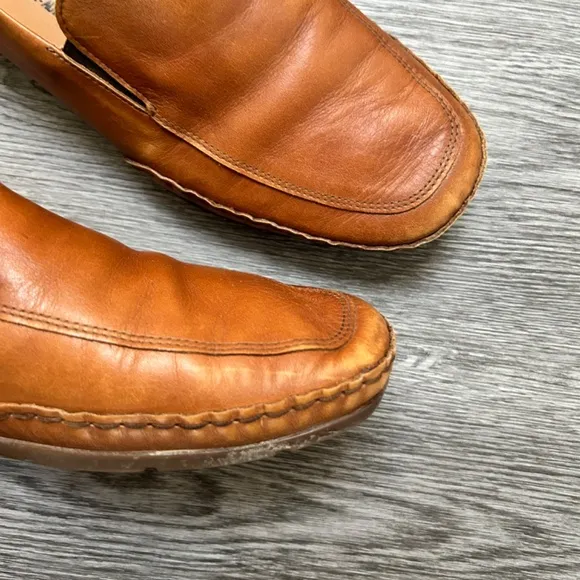 Mephisto Cool Air Edlef Tan Leather Men's Loafers | 10
