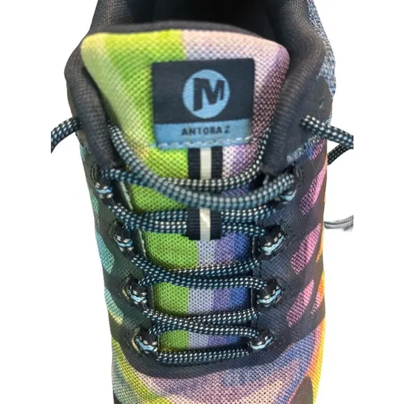 MERRELL ANTORA 2 J135430 Lace-up Q FORM 2  TRAIL RUNNING SNEAKERS Rainbow Sz 7