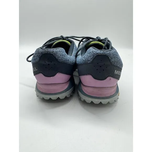Merrell Antora 2 Rainbow Womens Sz 10 Wide Hiking Trail Sneakers Vibram Lace Up
