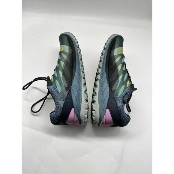 Merrell Antora 2 Rainbow Womens Sz 10 Wide Hiking Trail Sneakers Vibram Lace Up